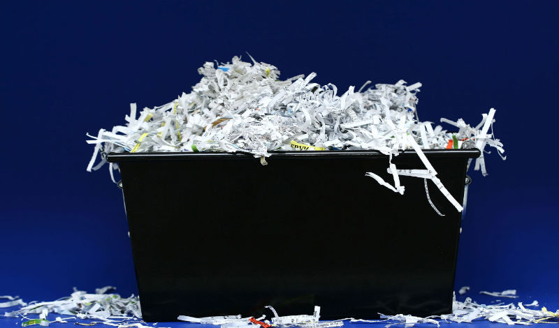 The Differences Between Internal Shredding and Shred Confidential